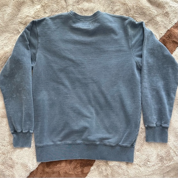Supreme Overdyed Crewneck Sweatshirt FW14 Distressed - Picture 2 of 10